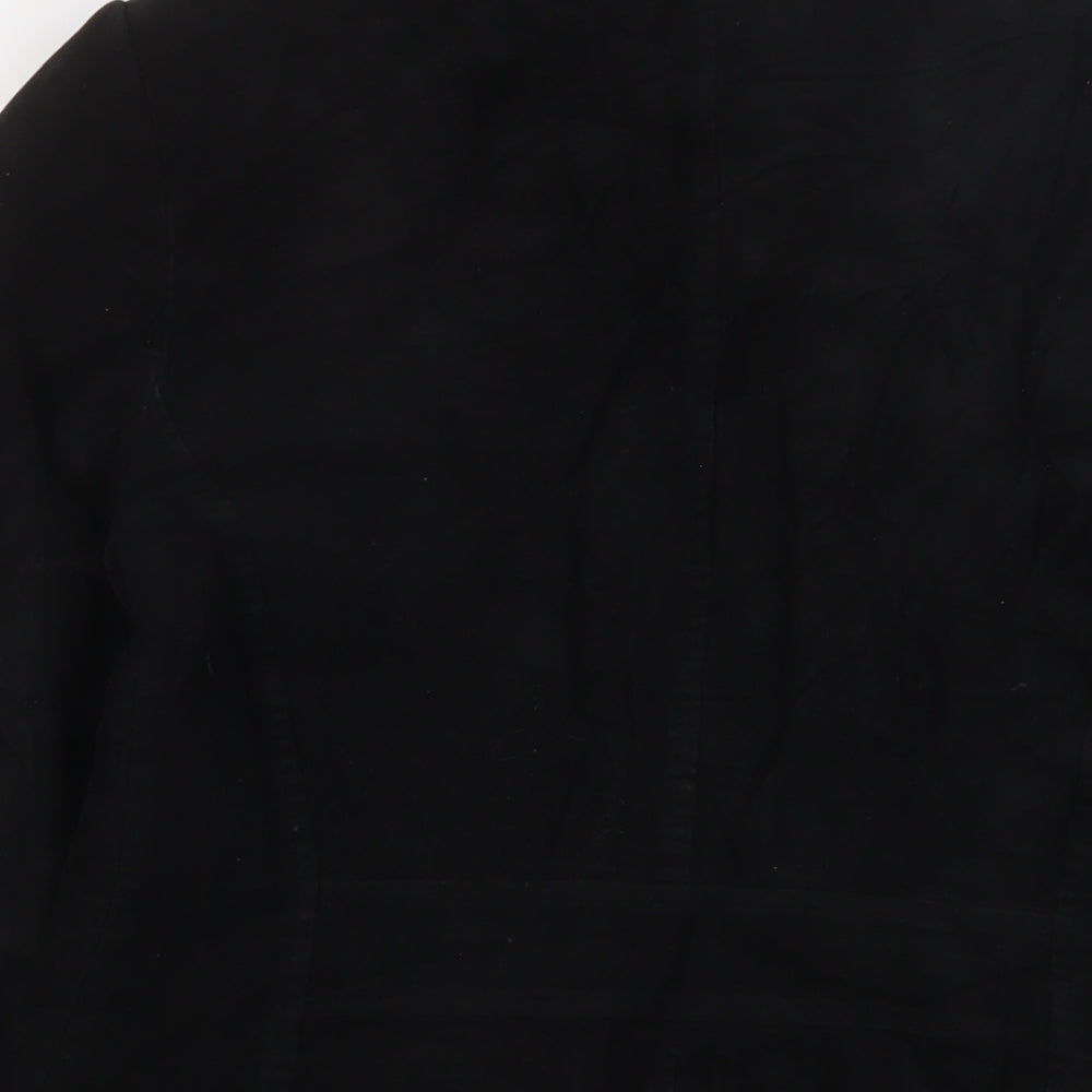 NEXT Womens Black Jacket Size 10 Button