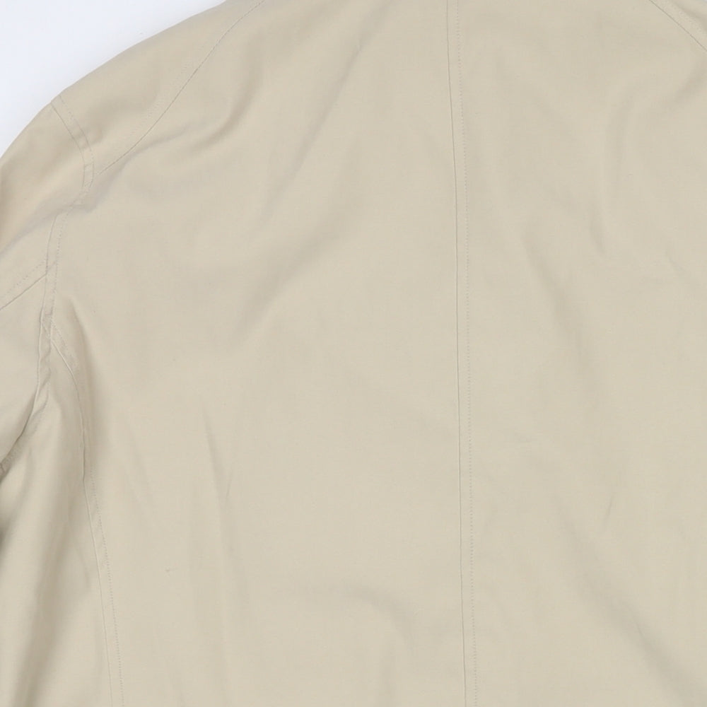 NuAge Womens Beige Parka Jacket Size 18 Zip