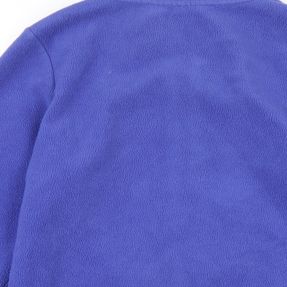 bonprix Womens Blue Jacket Size S Zip