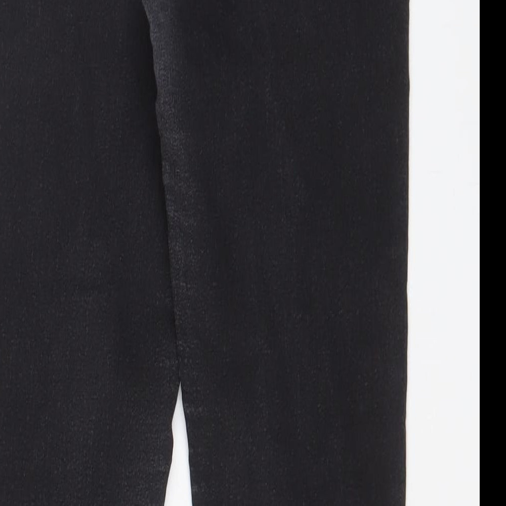 Marks & Spencer Womens Grey Cotton Jegging Jeans Size 12 L27 in Regular