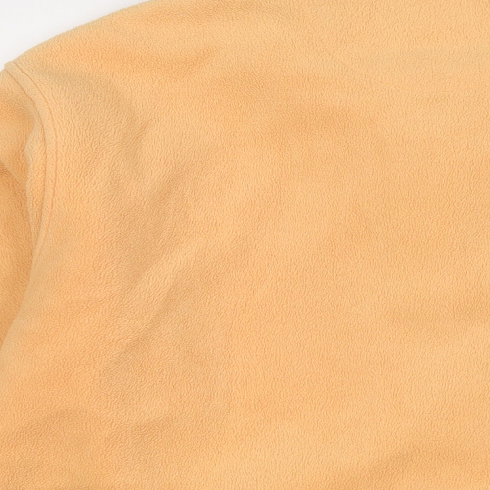 Fabrizio Womens Orange Jacket Size M Zip - Size M/L