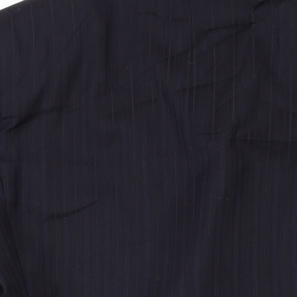 Varteks Mens Black Polyester Jacket Suit Jacket Size 42 Regular