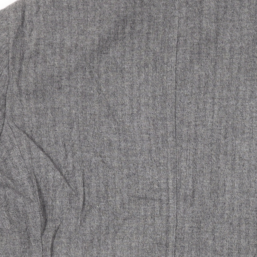 Marks & Spencer Mens Grey Wool Jacket Suit Jacket Size 38 Regular