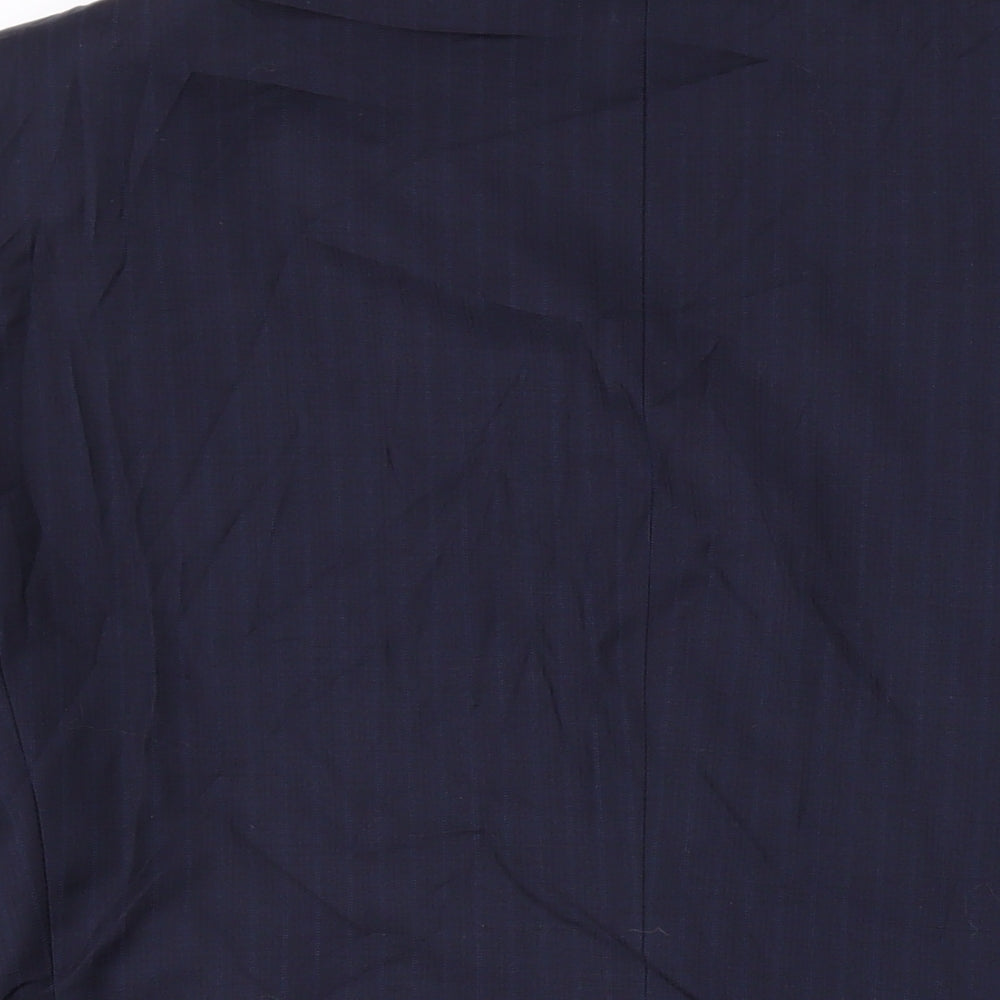 Marks & Spencer Mens Blue Wool Jacket Suit Jacket Size 40 Regular