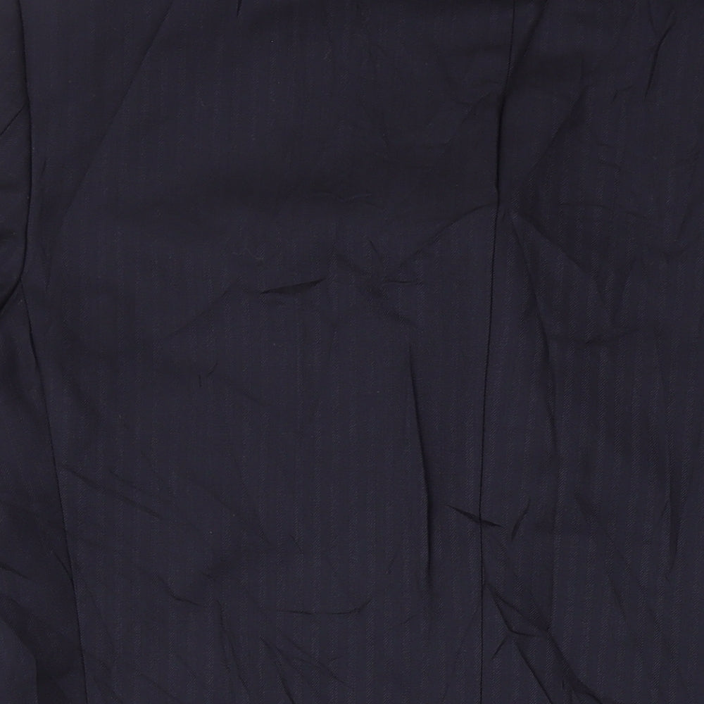 Marks & Spencer Mens Black Wool Jacket Suit Jacket Size 40 Regular
