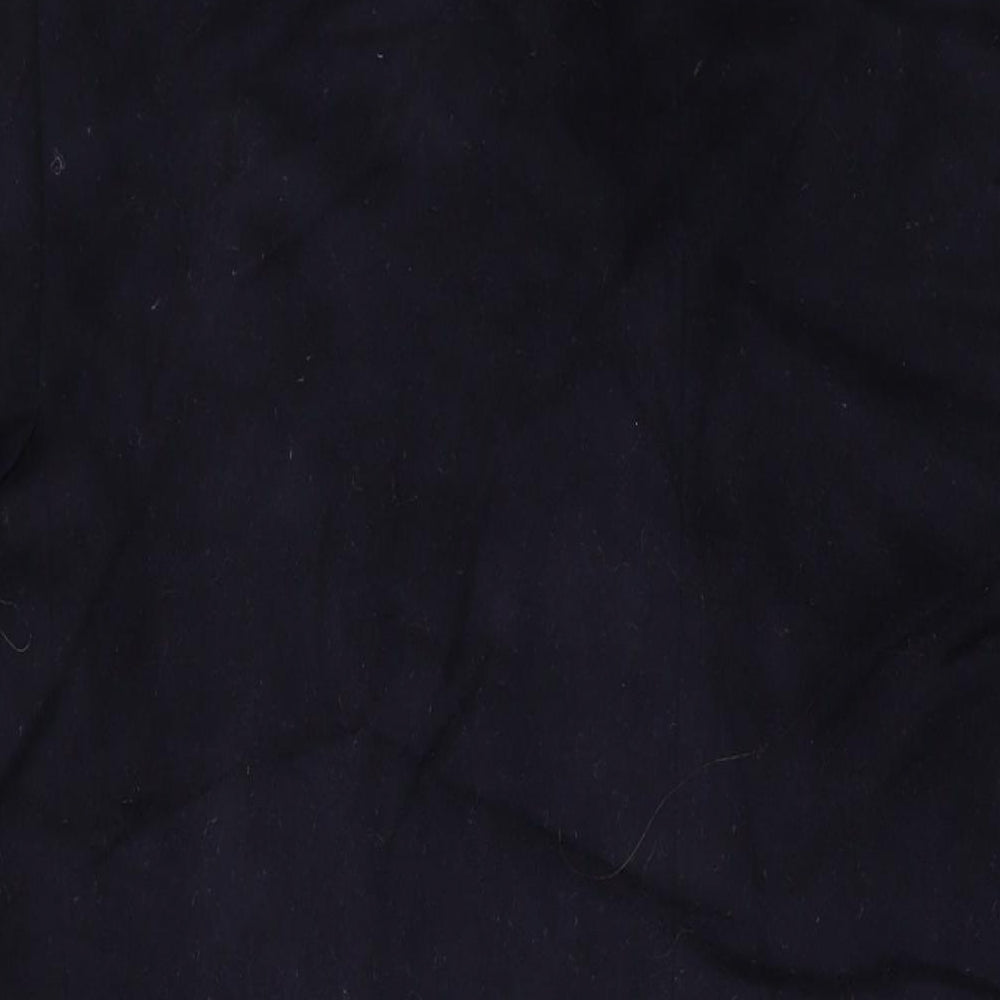 Scott Taylor Mens Black Overcoat Coat Size 42 Button