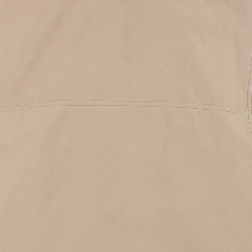Spirit Womens Beige Gilet Waistcoat Size L Zip