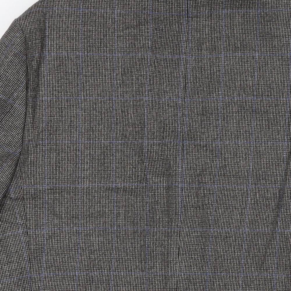 Marks & Spencer Mens Grey Wool Jacket Suit Jacket Size 40 Regular