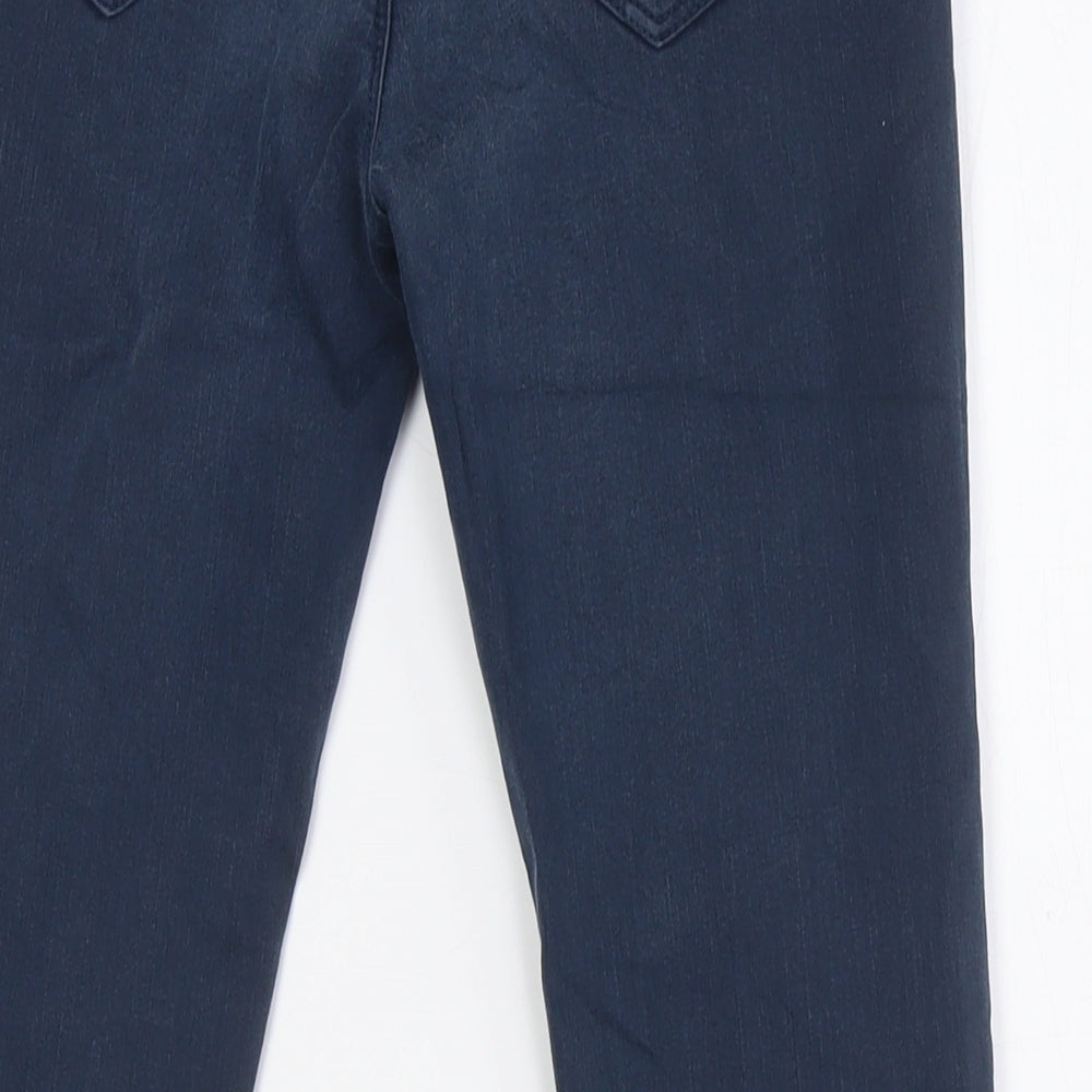 Pimkie Womens Blue Cotton Jegging Jeans Size 6 L27 in Regular Zip
