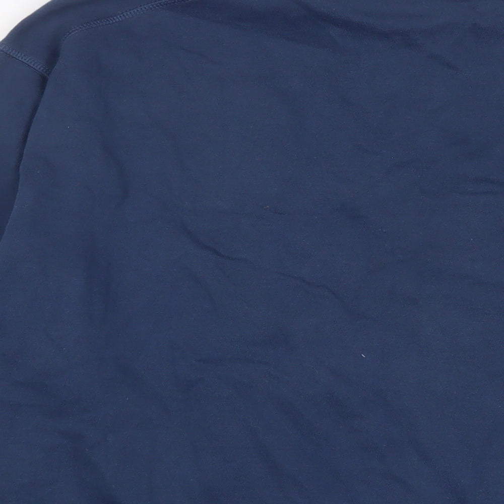 ASOS Mens Blue Cotton Pullover Sweatshirt Size S