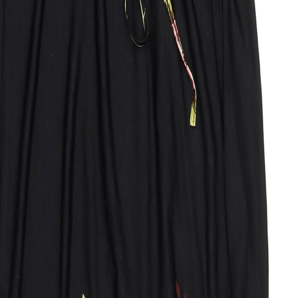 Apricot Womens Multicoloured Geometric Polyester Maxi Size S Square Neck Pullover