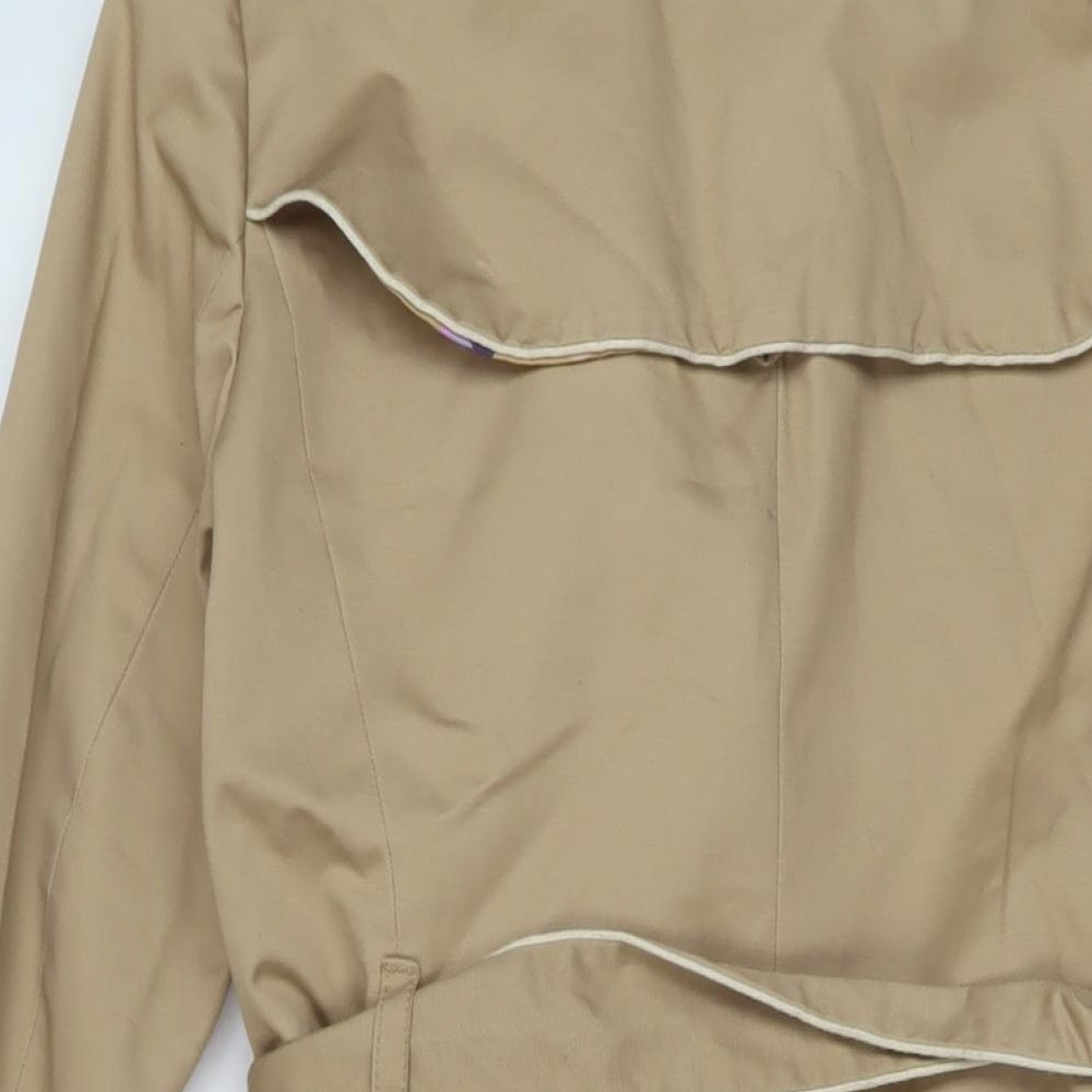 Gap Womens Beige Overcoat Coat Size M Button