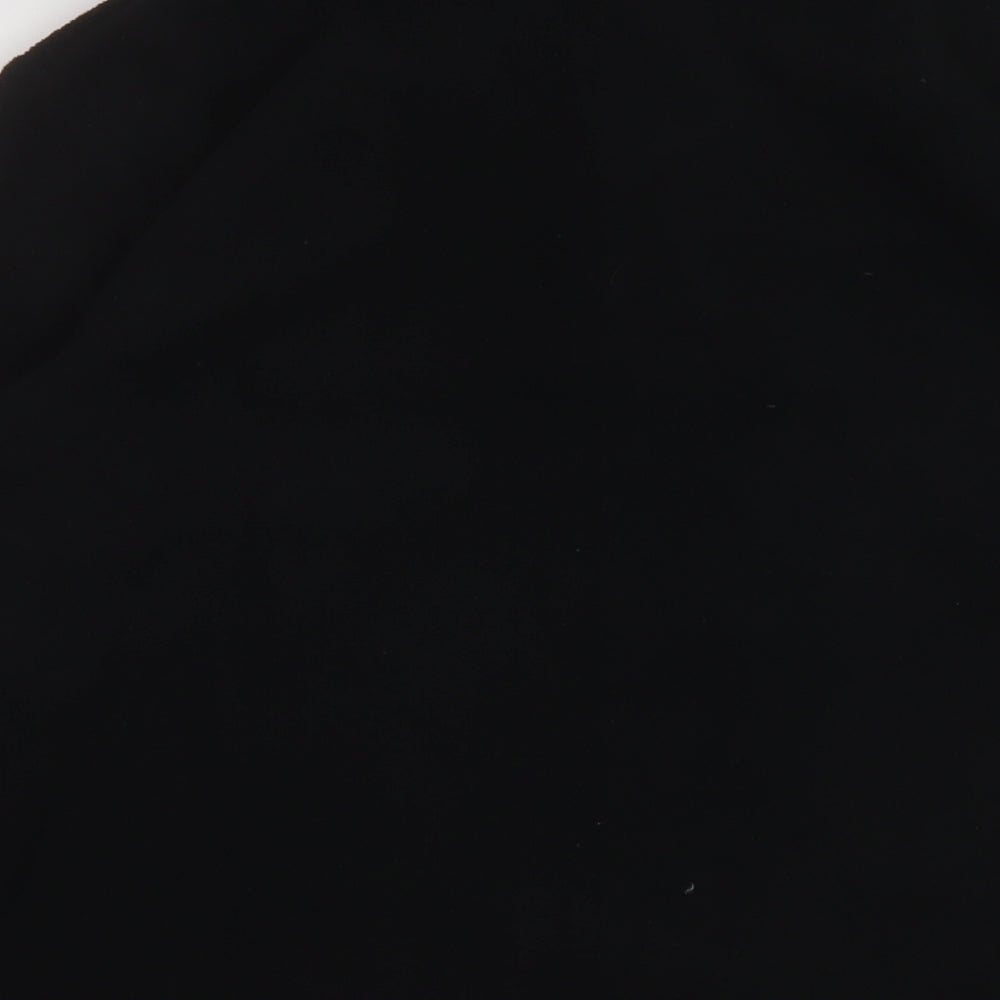 Freedom Trail Womens Black Polyester Pullover Sweatshirt Size 8 Zip