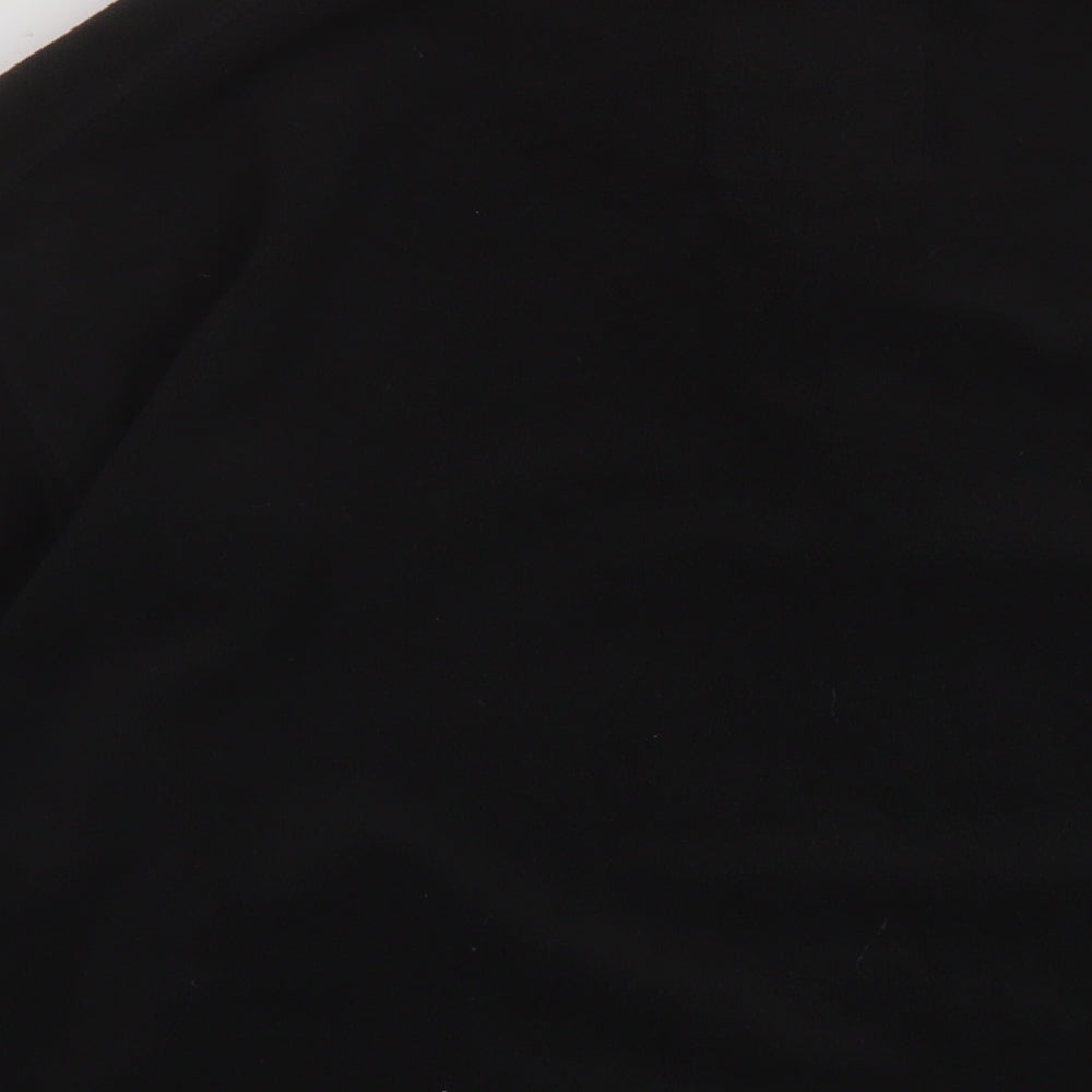 TruffleShuffle Mens Black Polyester Pullover Sweatshirt Size 2XL