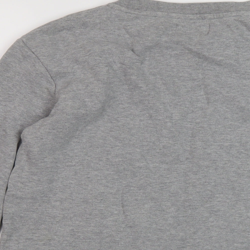 A Question Of Womens Grey Cotton Pullover Sweatshirt Size M Pullover