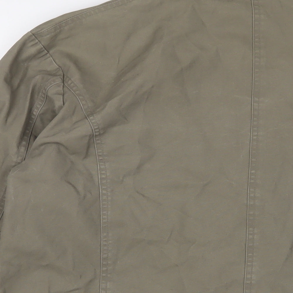 Simon Clark Mens Green Jacket Size S Zip