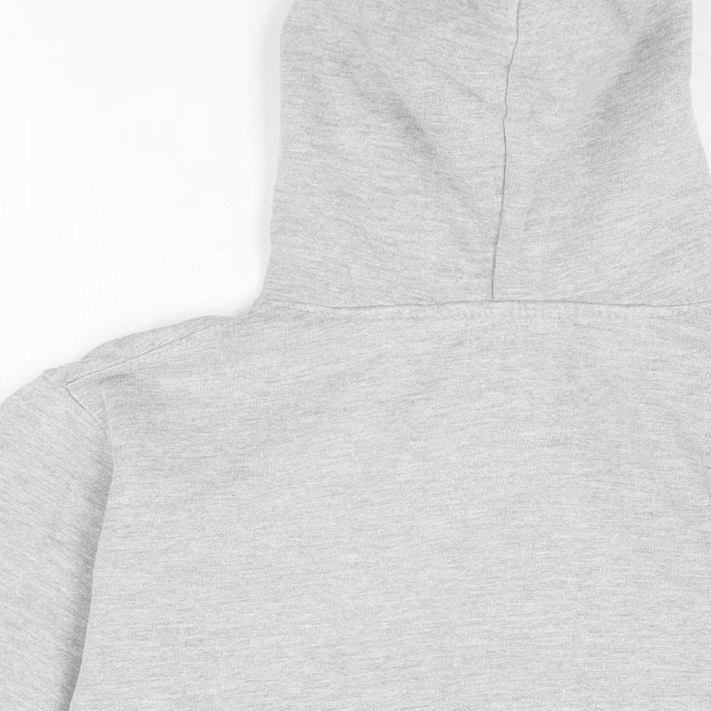Wrap Apparel Boys Grey Polyester Pullover Hoodie Size 9-10 Years Pullover - Cymru