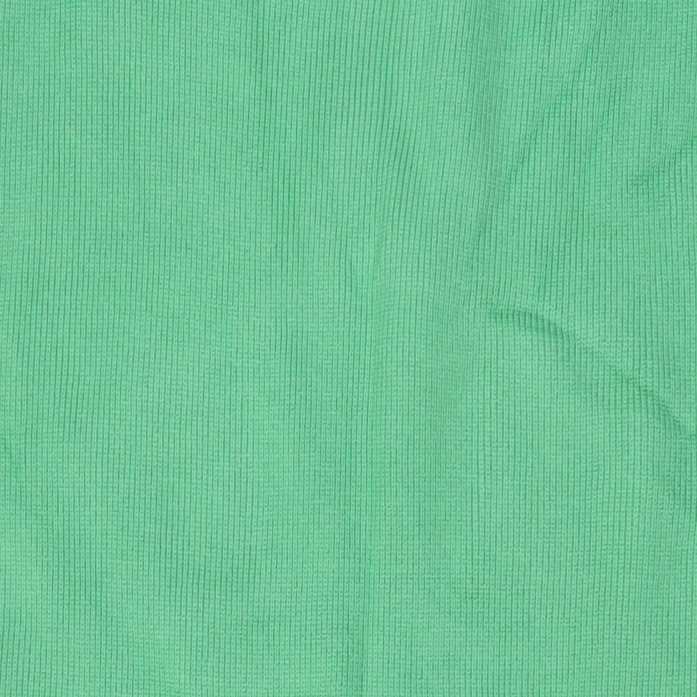 Marks & Spencer Womens Green Viscose A-Line Skirt Size L