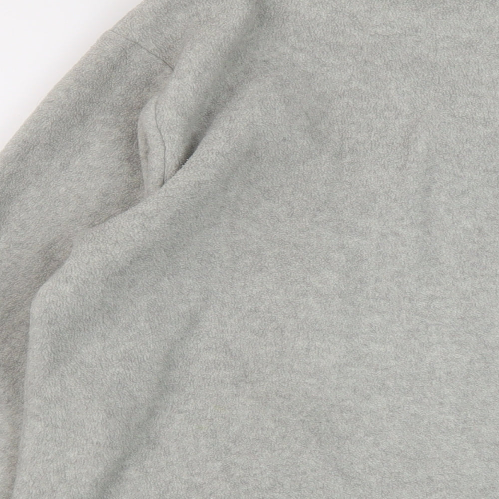 Cotton Traders Mens Grey Polyester Pullover Sweatshirt Size S