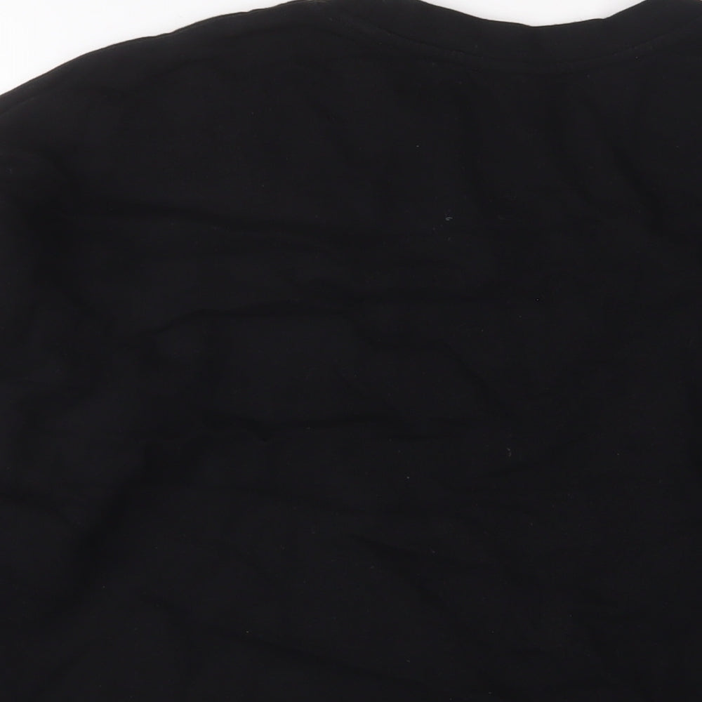 Lindex Womens Black Polyester Pullover Sweatshirt Size XL Pullover - Beaded