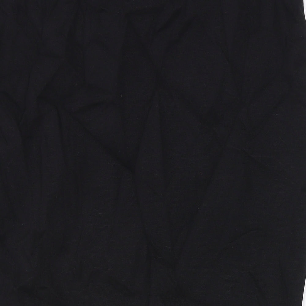 River Island Womens Black Viscose Bandage Skirt Size 14