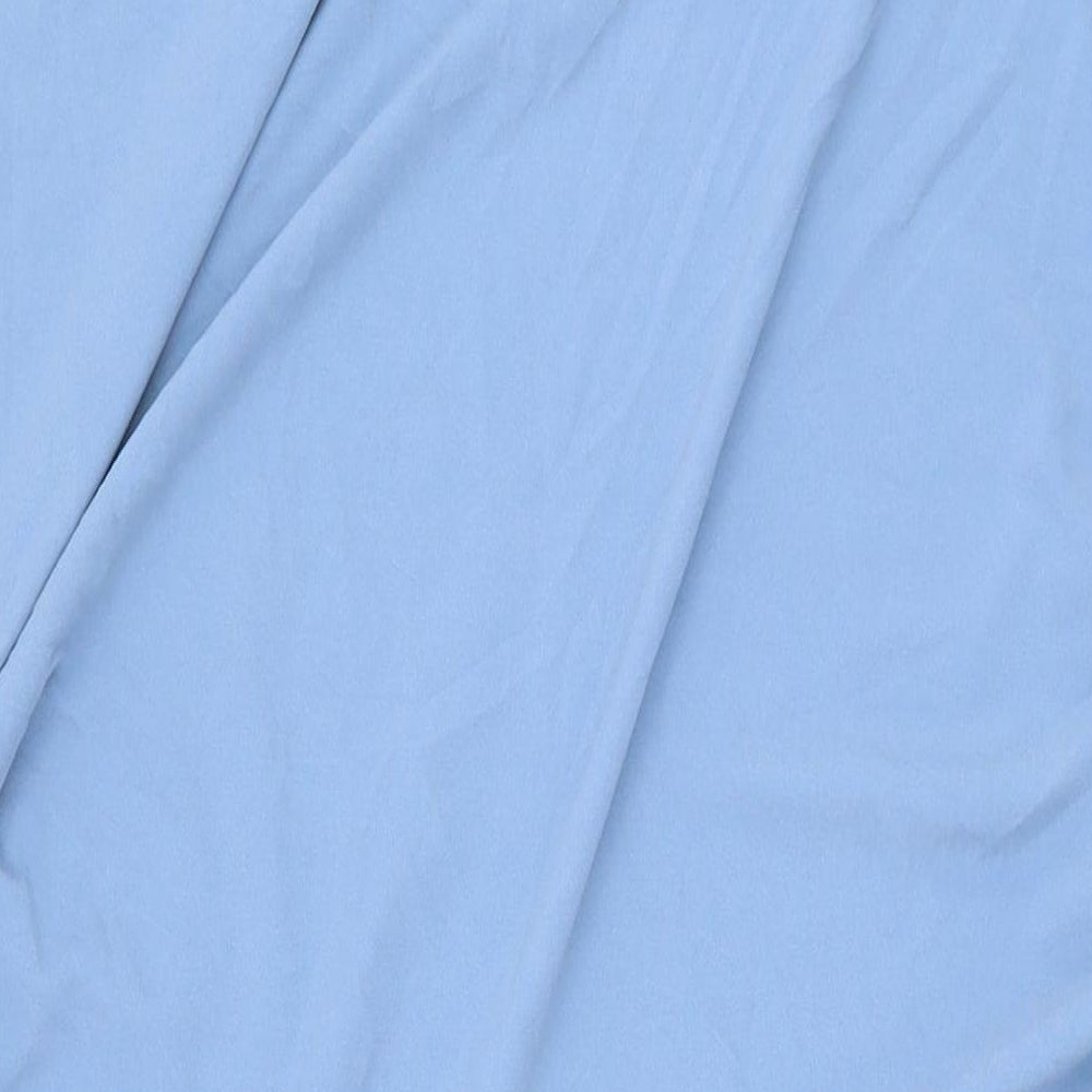 Marks & Spencer Womens Blue Polyester Maxi Size 18 Round Neck Pullover