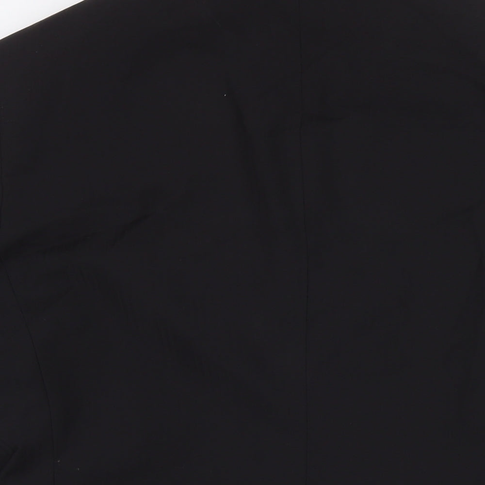 NEXT Mens Black Polyester Jacket Suit Jacket Size 40 Regular