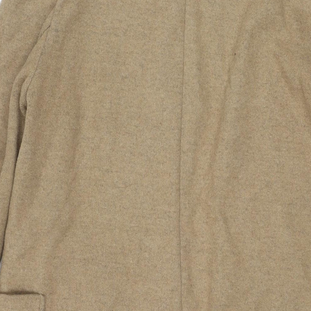 Marks & Spencer Womens Beige Overcoat Coat Size S