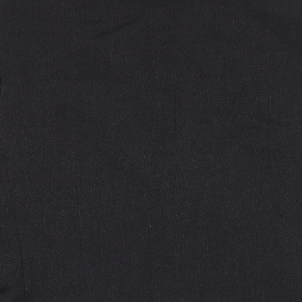 Burton Mens Black Polyester Jacket Suit Jacket Size 38 Regular