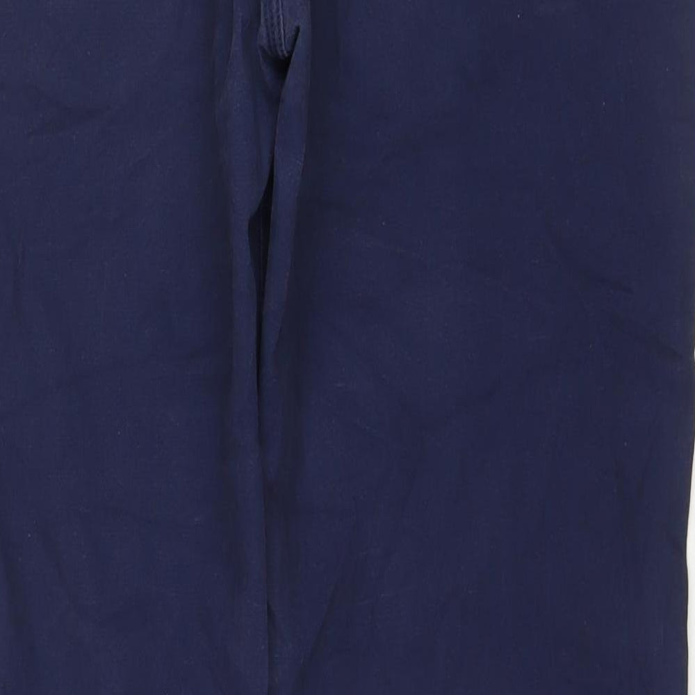 Dunnes Womens Blue Cotton Straight Jeans Size 36 in L32 in Regular Zip