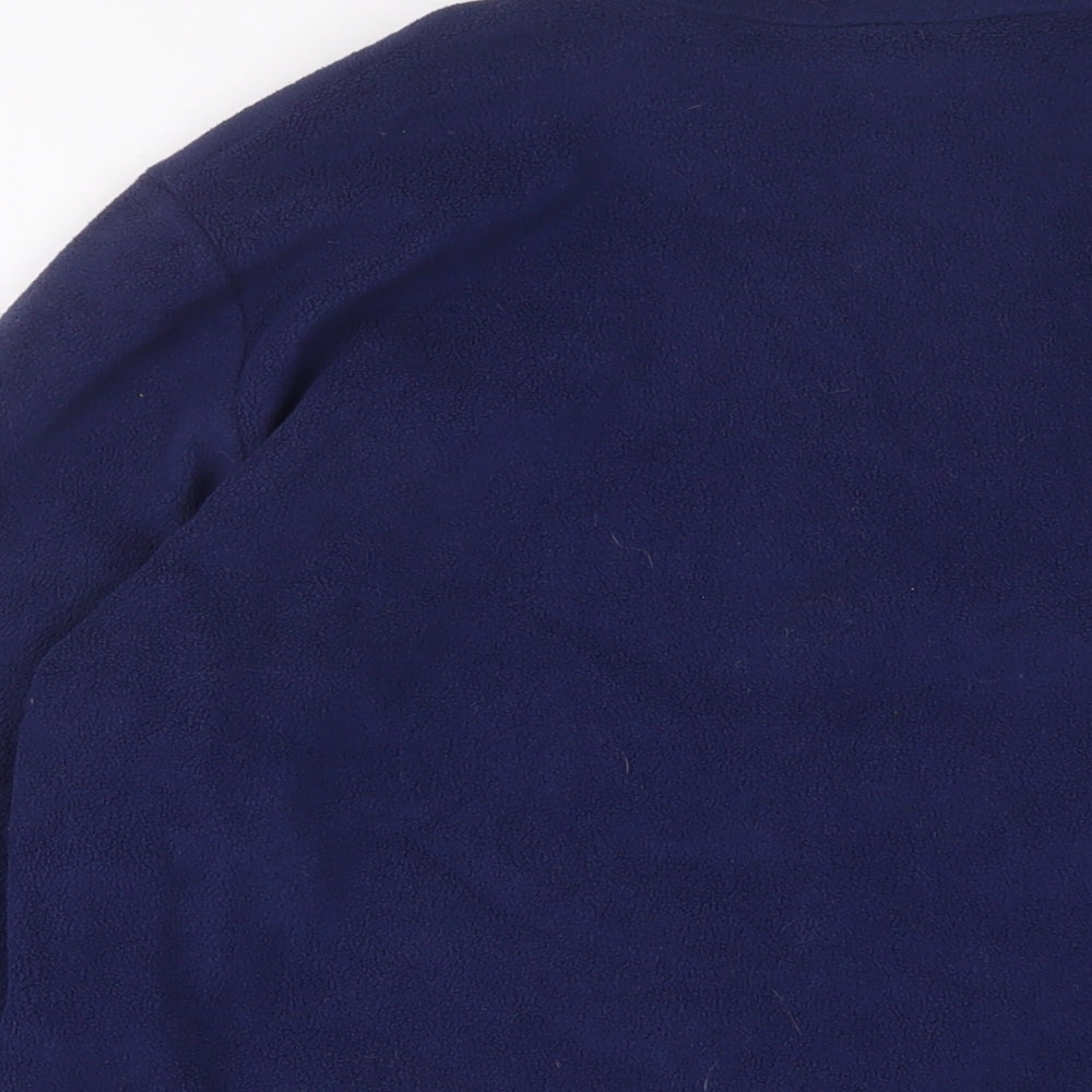 Marks and Spencer Womens Blue Jacket Size 16 Zip