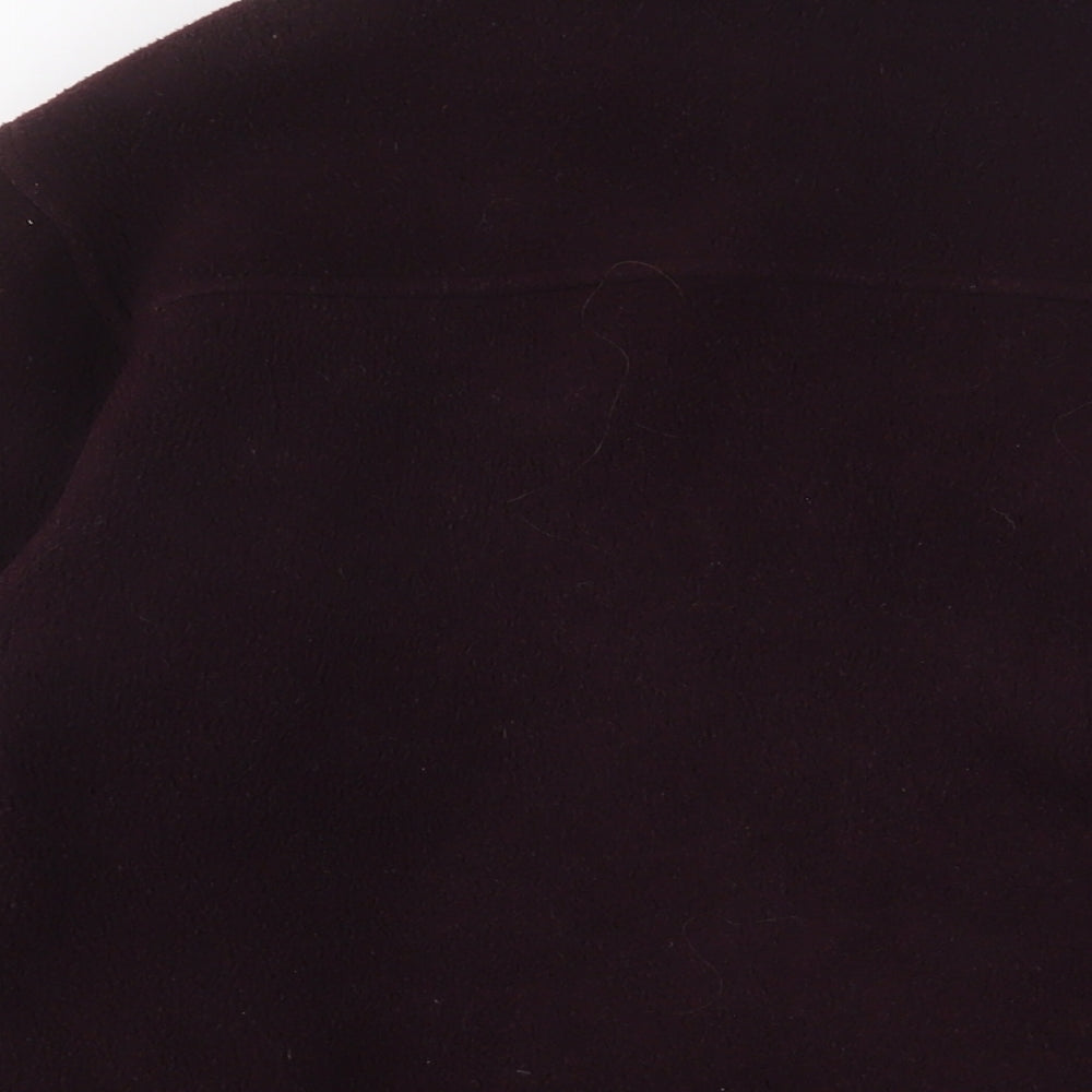 Marks & Spencer Womens Purple Jacket Size 12 Zip