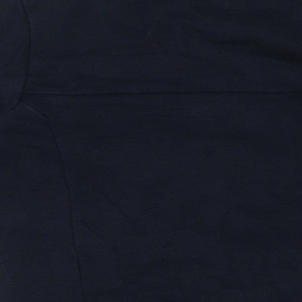 NEXT Mens Blue Cotton Pullover Sweatshirt Size XS - Sleeve Pocket