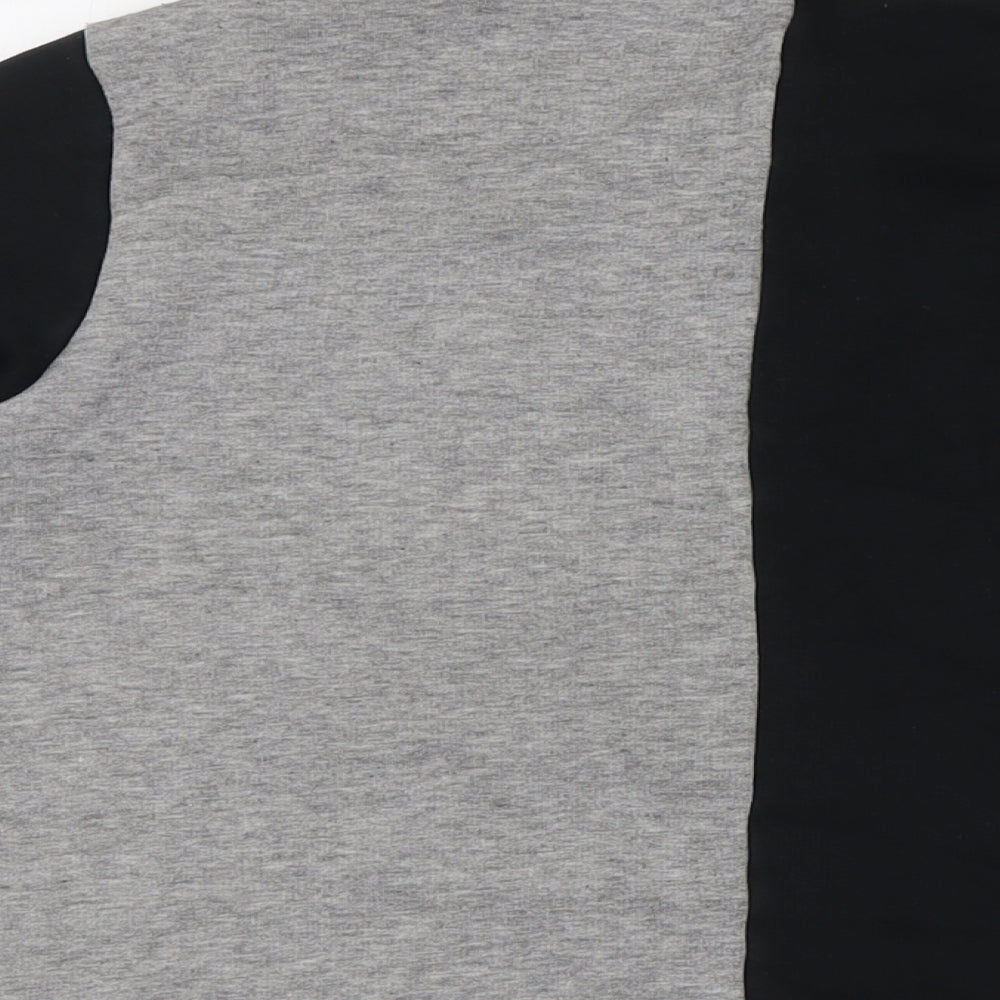Marks & Spencer Boys Black Cotton Pullover Sweatshirt Size 11-12 Years - Rugby