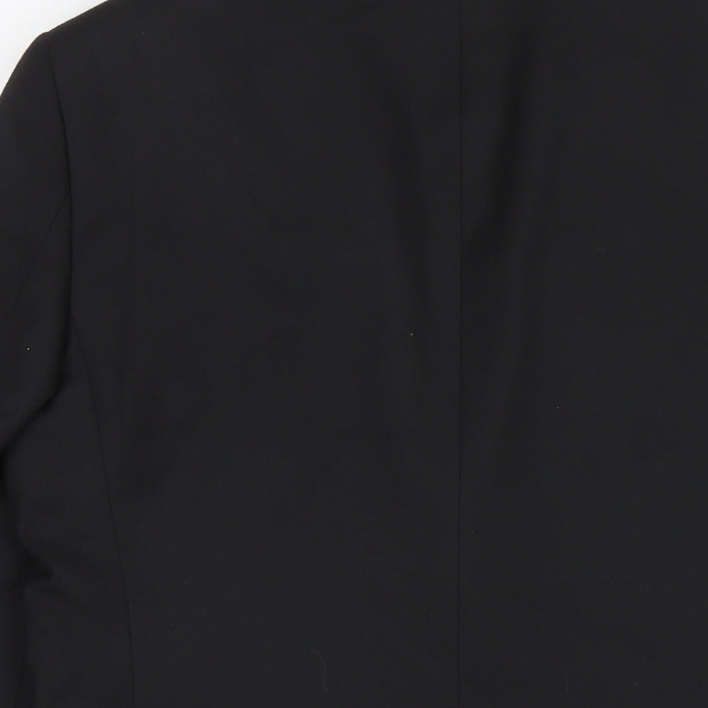 Taylor & Wright Mens Black Polyester Jacket Suit Jacket Size 38 Regular