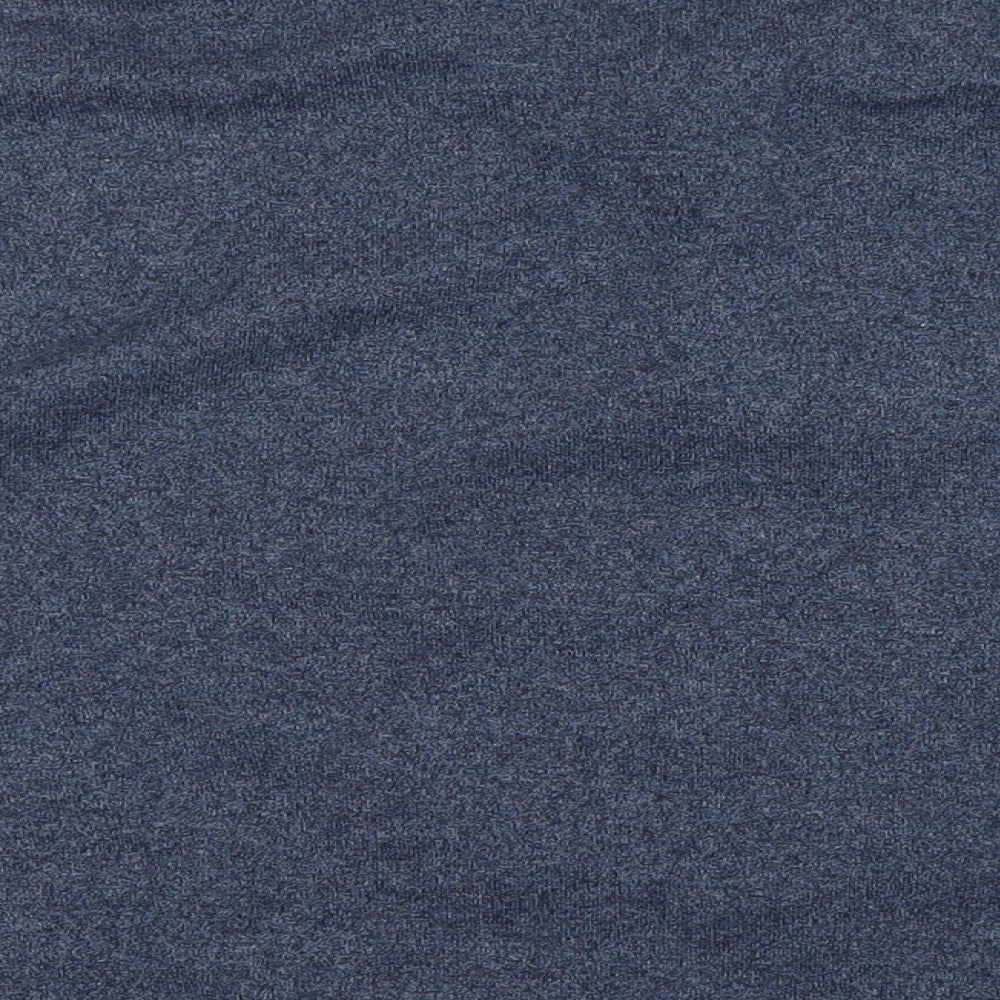 NEXT Mens Blue Cotton Pullover Sweatshirt Size 2XL - Button Up Neck