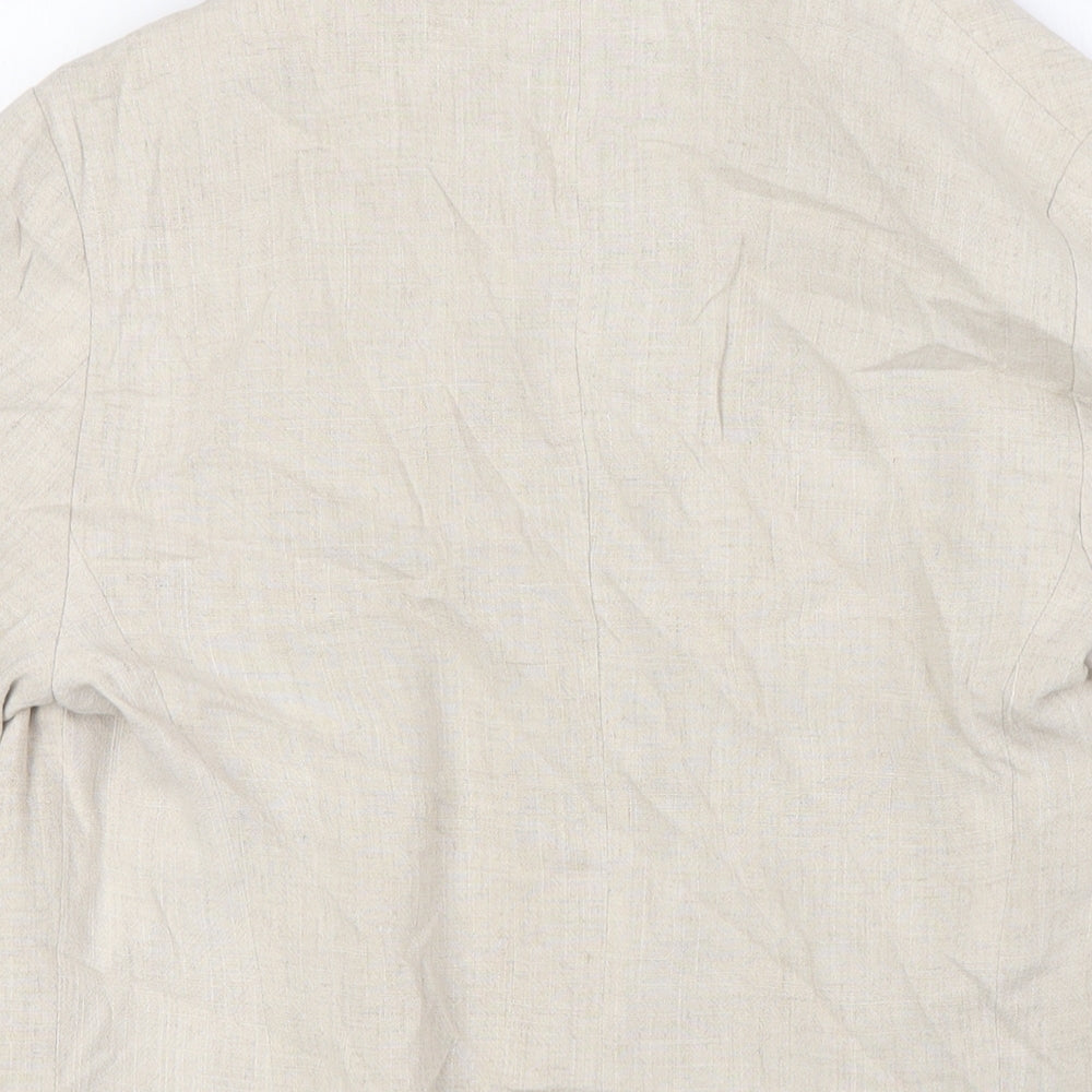 Stradivarius Womens Beige Jacket Size S - No Closure