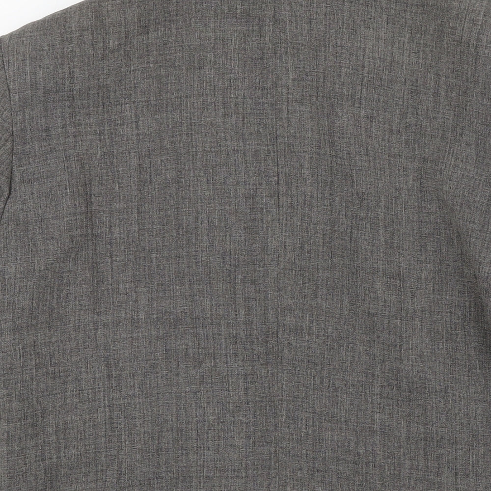 Zara Womens Grey Jacket Size 10 Zip