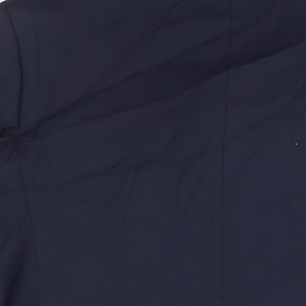 Marks & Spencer Mens Blue Polyester Jacket Suit Jacket Size 46 Regular