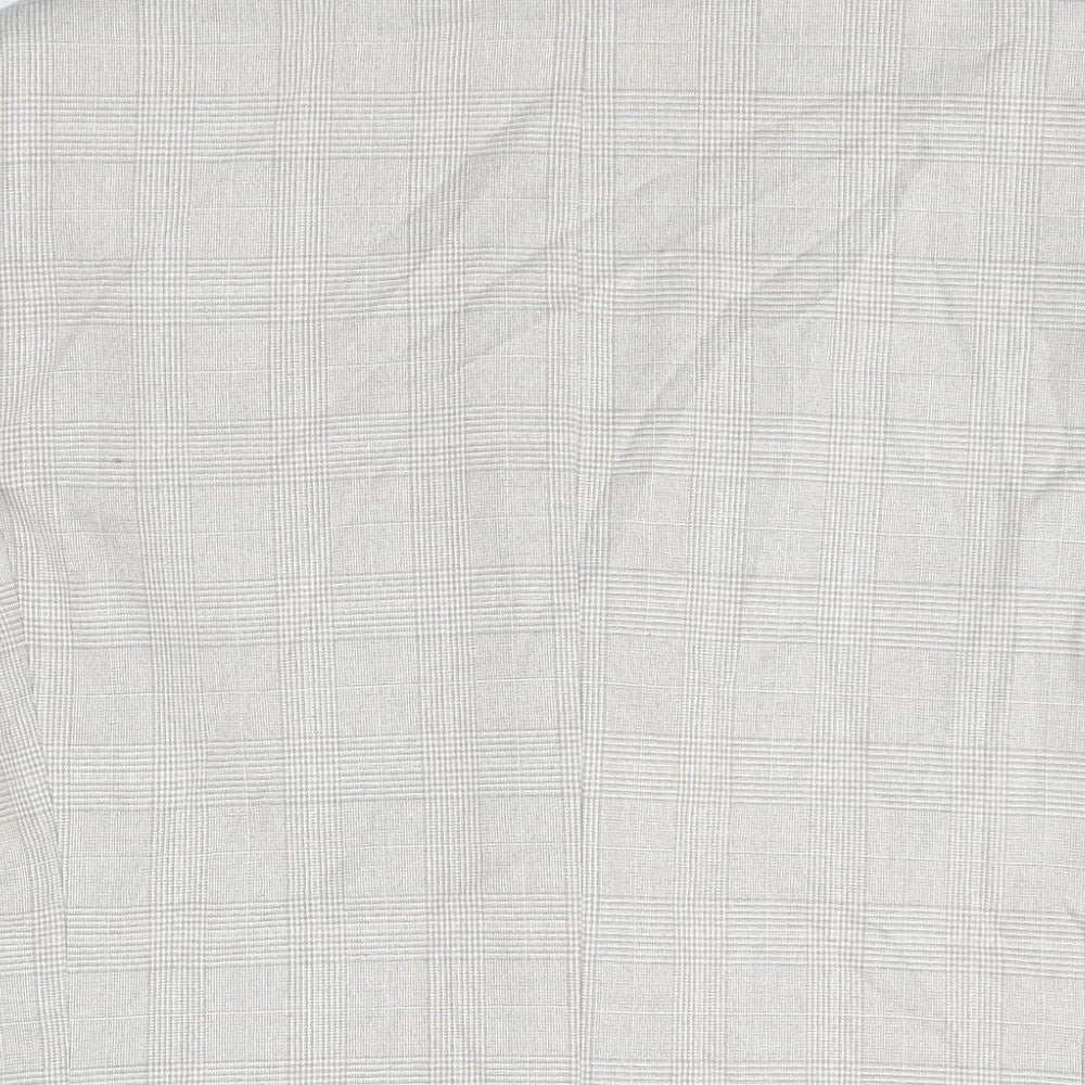 Marks & Spencer Mens Beige Check Viscose Jacket Suit Jacket Size 40 Regular