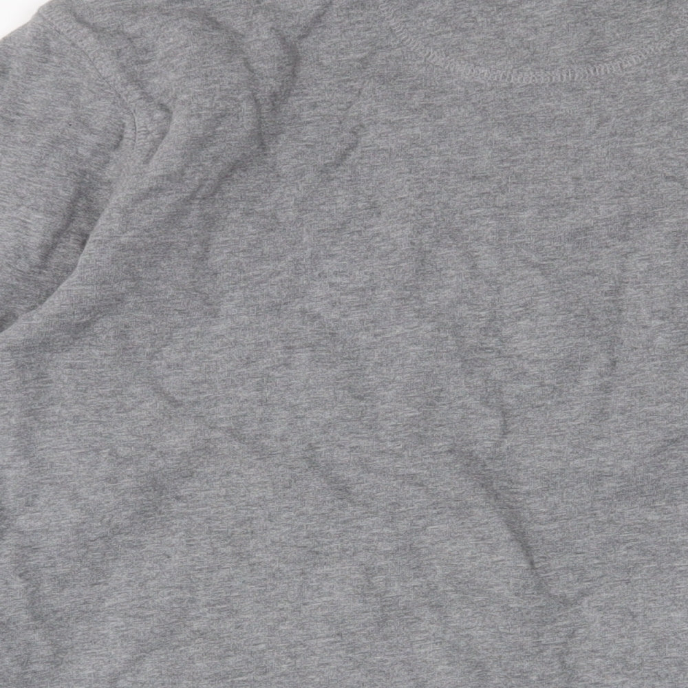 Marks & Spencer Mens Grey Cotton Pullover Sweatshirt Size M