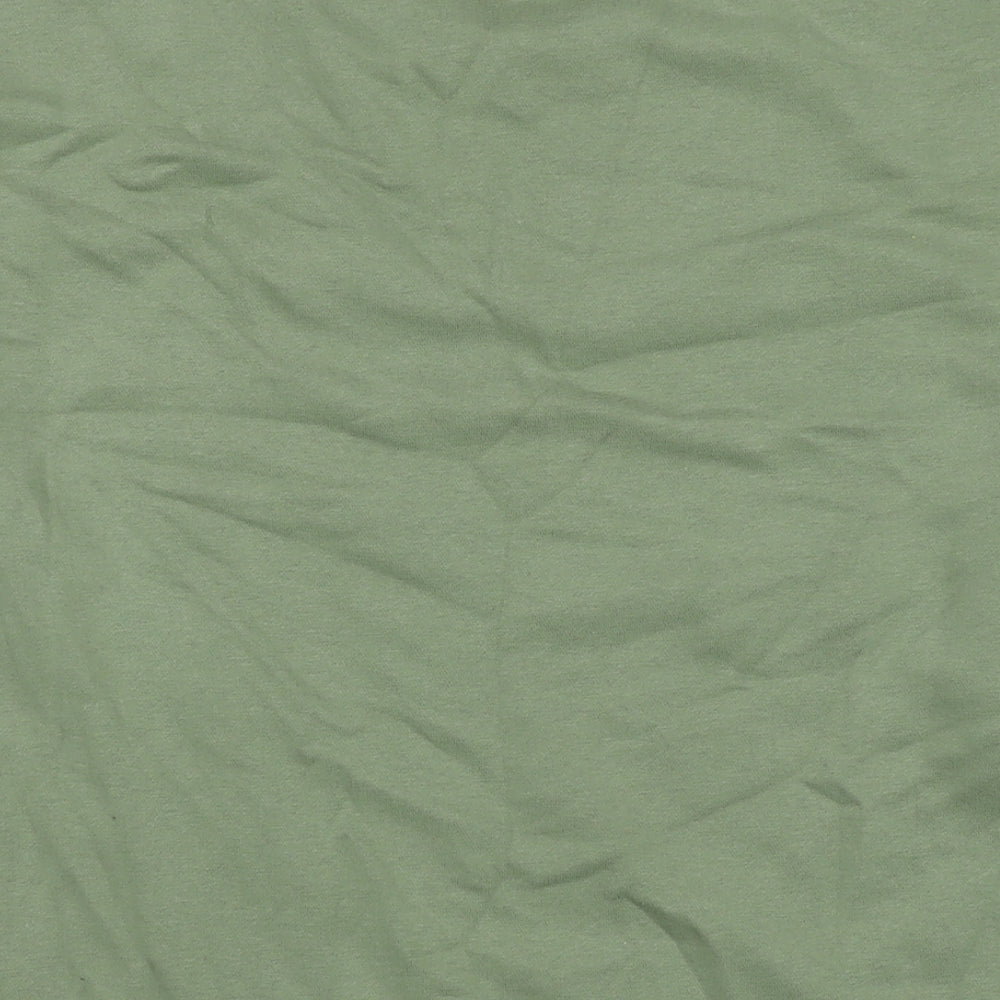 Marks & Spencer Womens Green Polyester Pullover Sweatshirt Size M Pullover