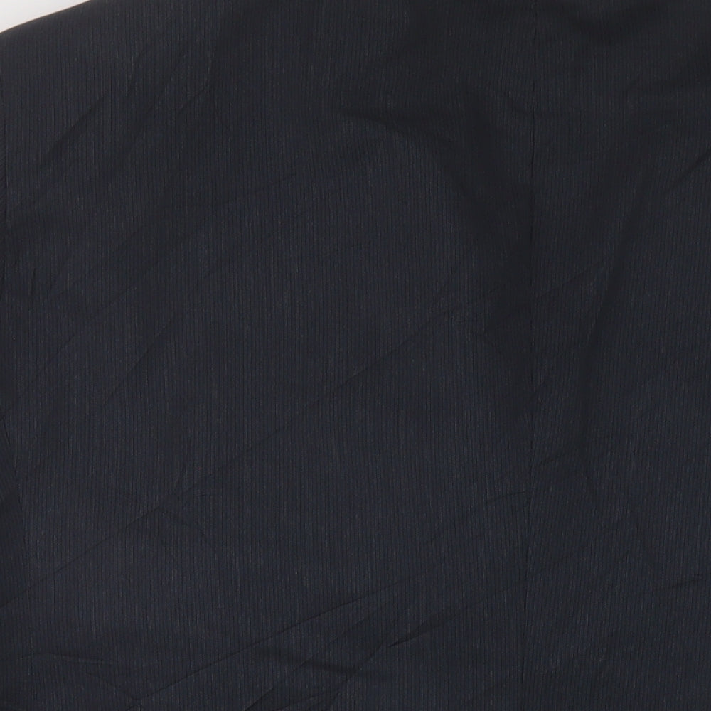 Marks & Spencer Mens Blue Polyester Jacket Suit Jacket Size XL Regular
