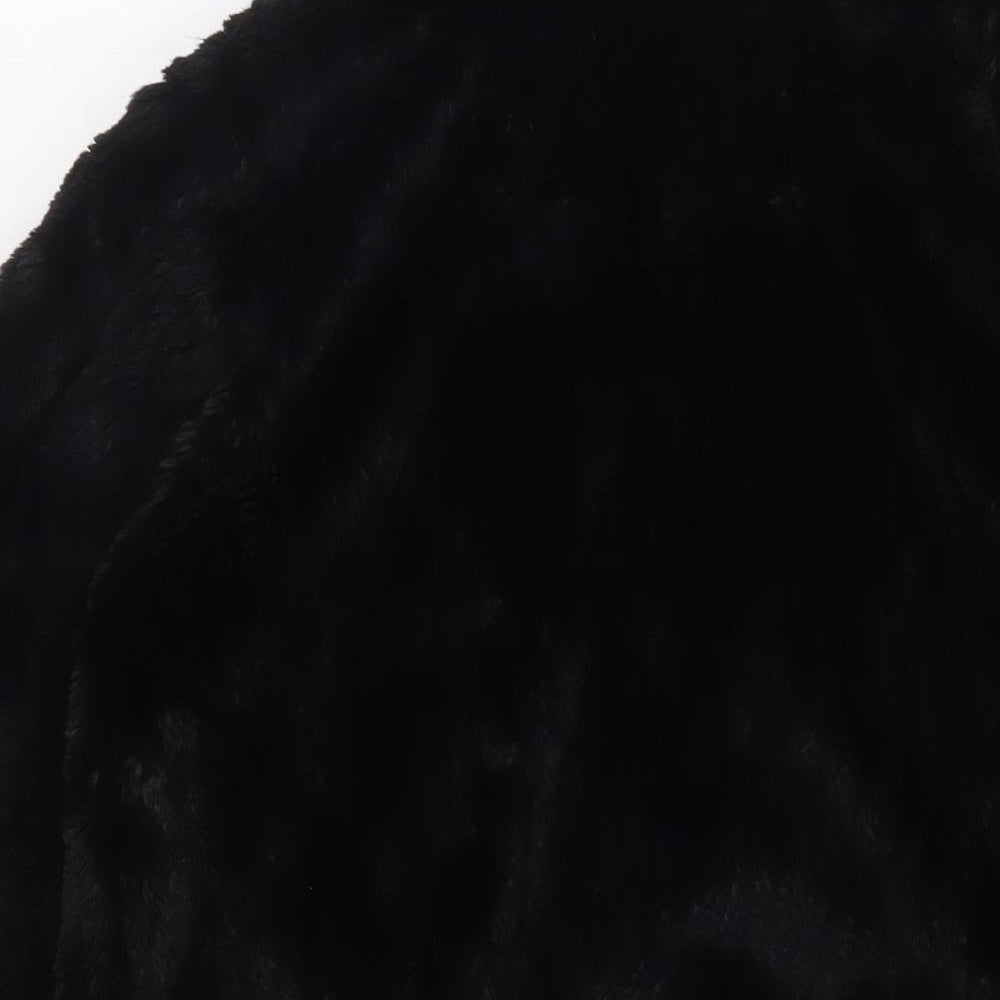 Dorothy Perkins Womens Black Jacket Size 12 Hook & Eye