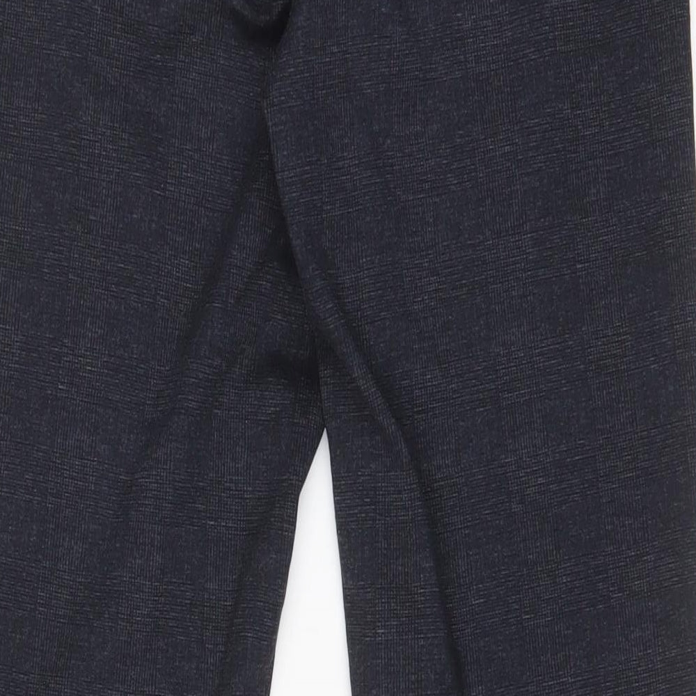 celio* Womens Blue Polyester Trousers Size S L30 in Regular Hook & Eye