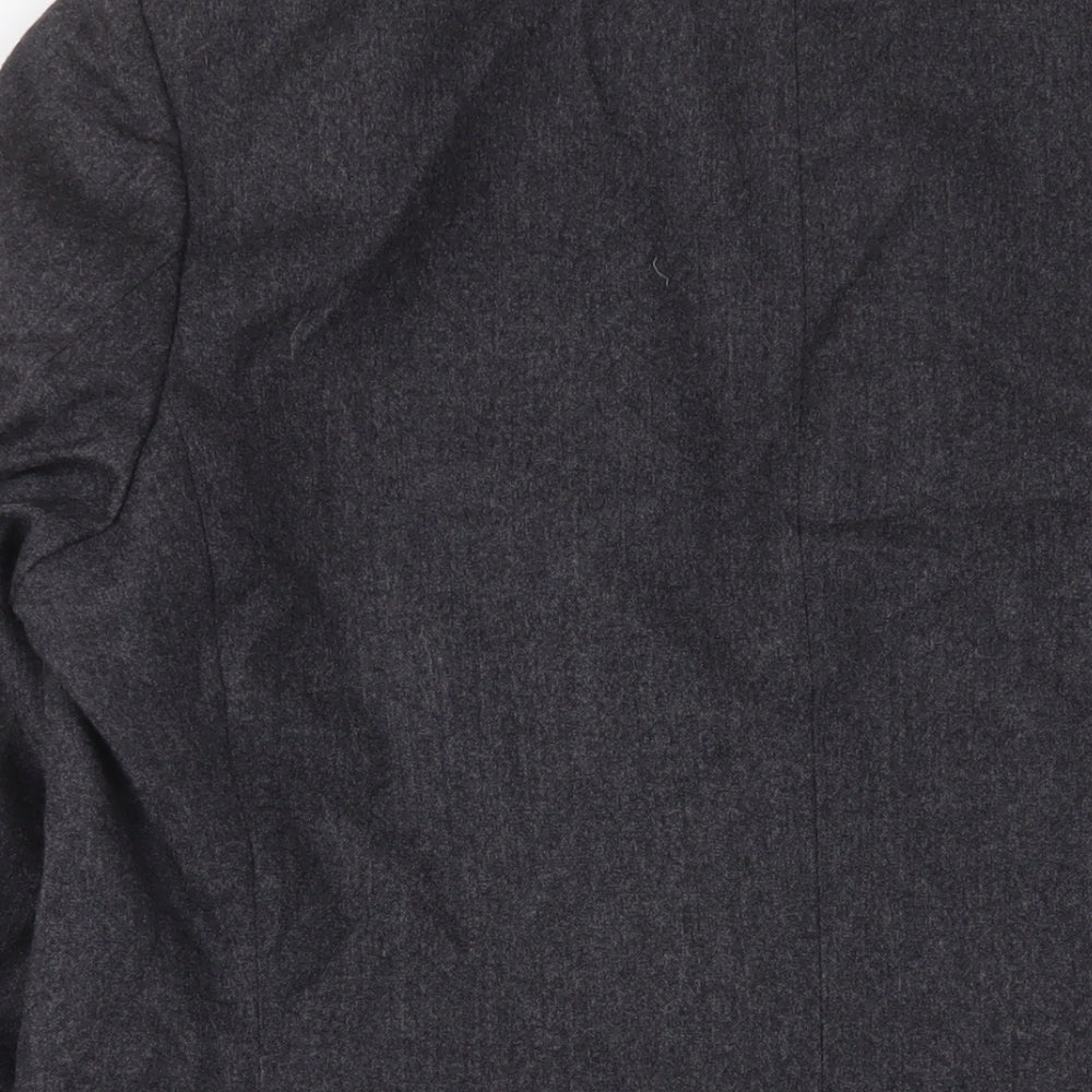 St Michael Mens Grey Wool Jacket Suit Jacket Size 42 Regular
