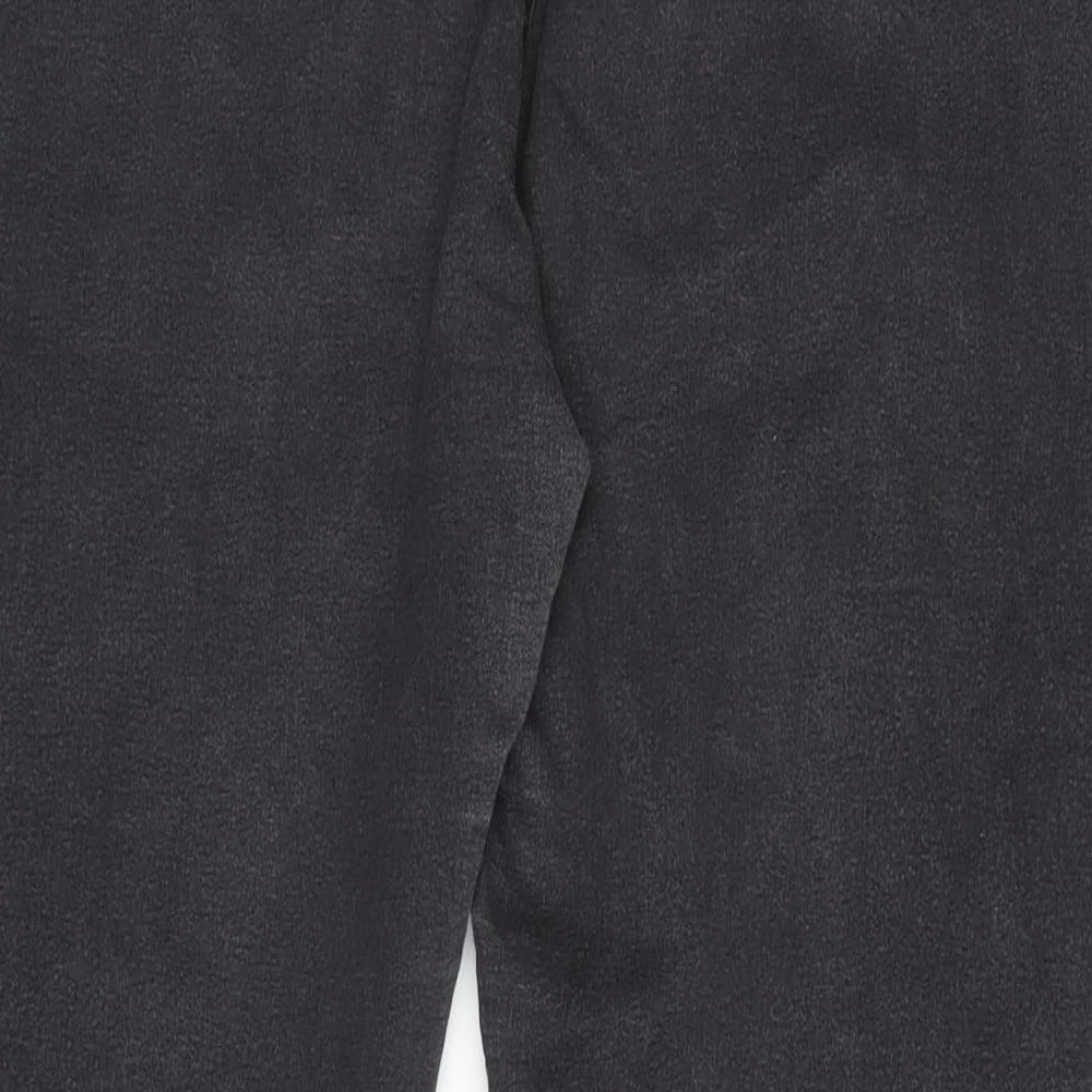 Marks and Spencer Womens Grey Cotton Blend Jegging Jeans Size 16 L29 in Regular