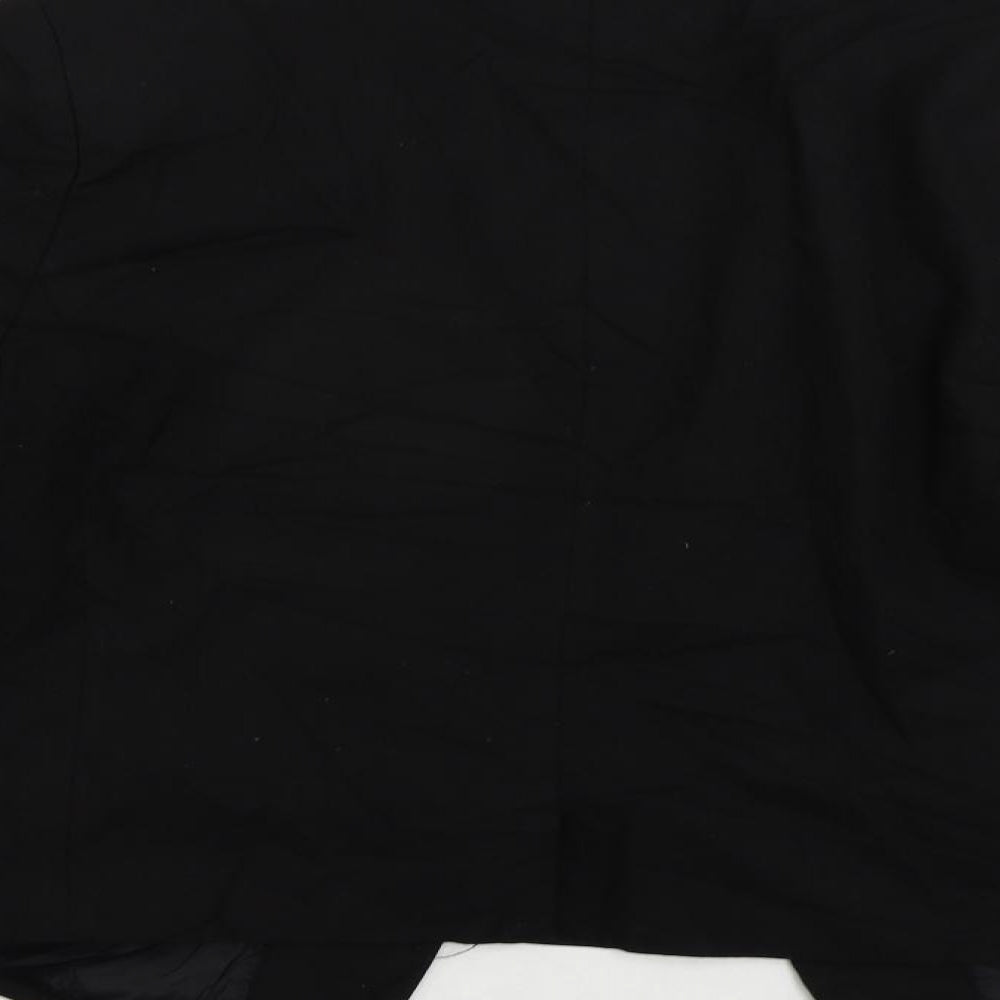 H&M Womens Black Jacket Blazer Size 12 - Open