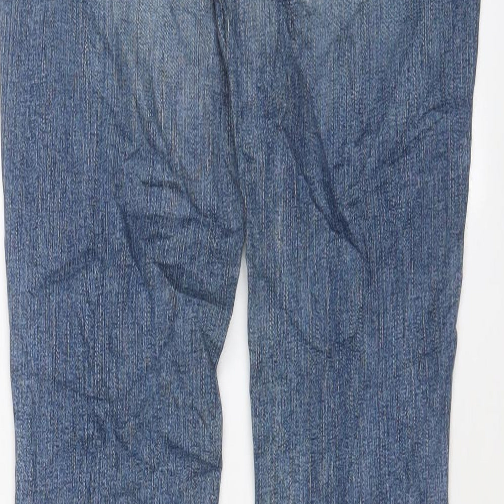 BDG Womens Blue Cotton Skinny Jeans Size 26 in L30 in Regular Zip