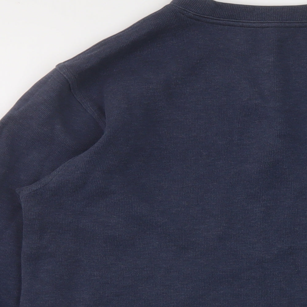 Gap Mens Blue Polyester Pullover Sweatshirt Size M